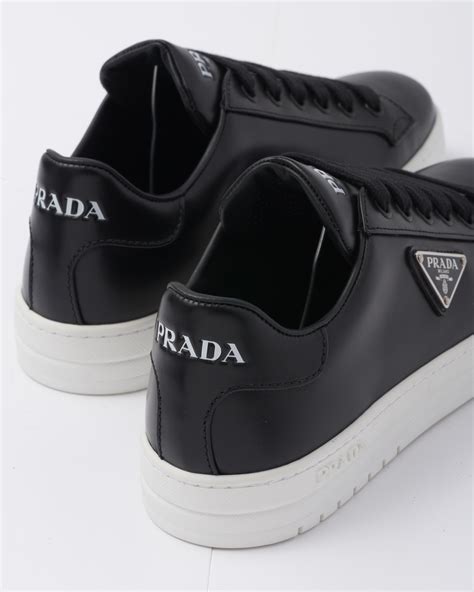 black and white prada sneakers